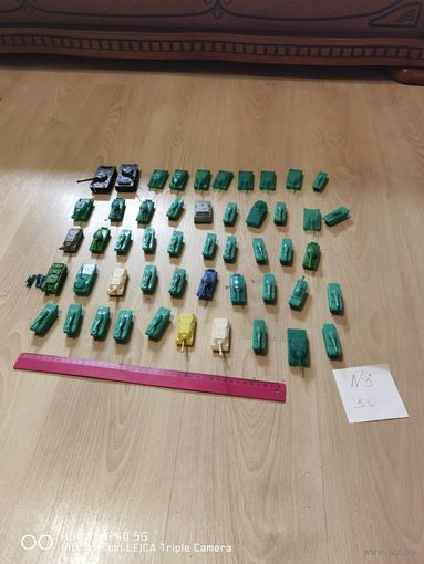 Танки модели СССР 50 единиц лот номер 5 трёхдневный аукцион