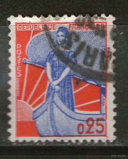 Франция. Гашеная. Лот-218