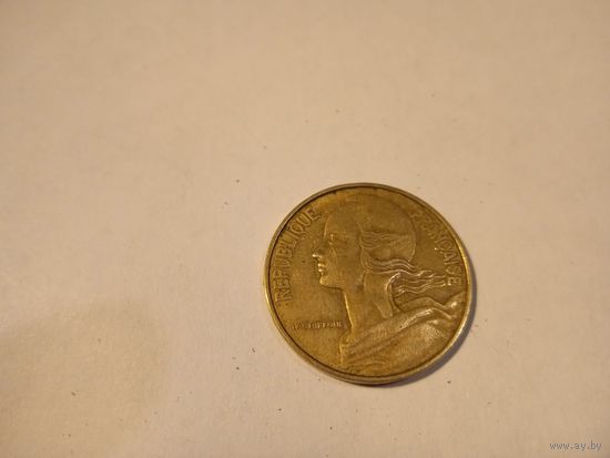 Франция 20 сантимов 1970г