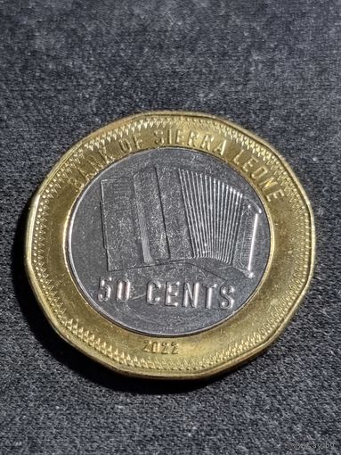 Сьерра-Леоне 50 центов 2022 Unc