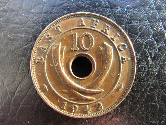 Британская Восточная Африка. 10 цент. 1942. С 20 копеек. Распродажа коллекции. Смотрите другие лоты.