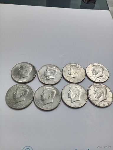 50 центов США 1992 года