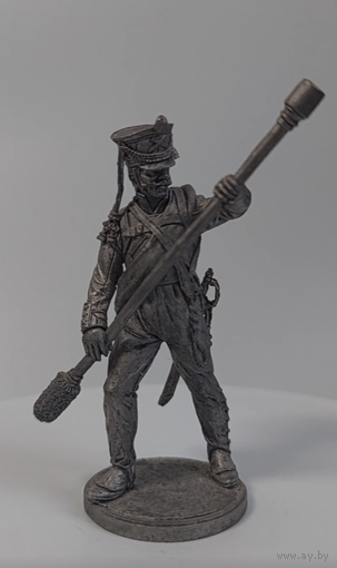 Статуэтка Бомбардир Артилерии Оловянный сплав