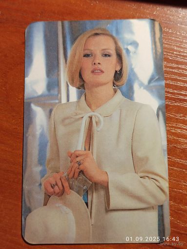 Календарик 1989 Акулова