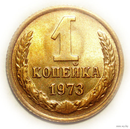 1 копейка 1973 UNC