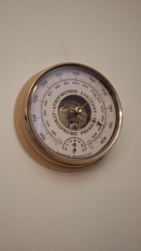 Барометр БТК-СН с термометром большой