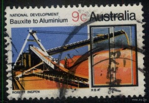 Австралия - 1970 [Mi. 448] Гашеная (AU10)