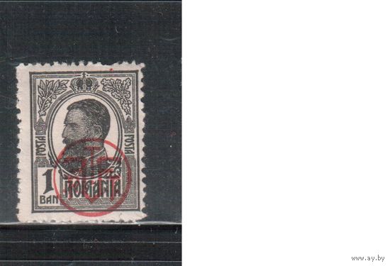 Румыния-1918, (Мих.248)  * , Стандарт, Король Карл I ,Надп., (1)