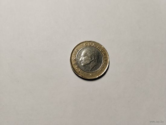 Турция 1 лира 2011