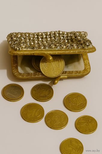 Кошелёк с бисером СССР винтаж