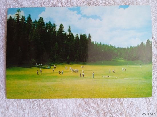 Нью-Мексико. Поле для гольфа Лодже