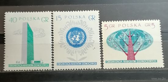 Польша 1957 ООН Штаб квартира в Нью Йорке