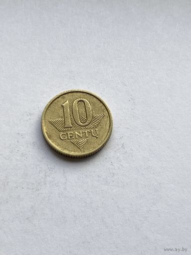 10 центов, 1998 г., Литва