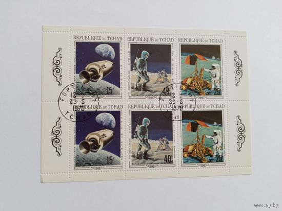 Чад  1970 м/л.   Лунная экспед.