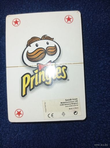 Карты  игральные, Принглс, Pringles,  не распечатаны