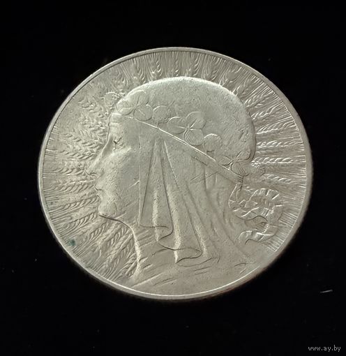 5 злотых 1934 г.  Польша.  Ядвига.  Серебро