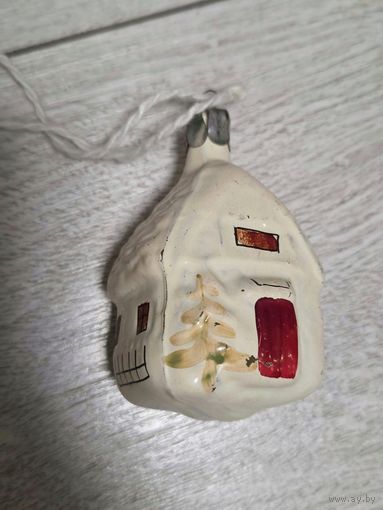 Елочная игрушка Домик СССР