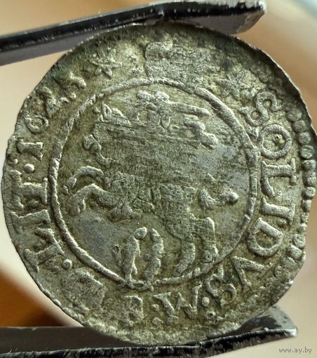 Литовский солид 1623,R4