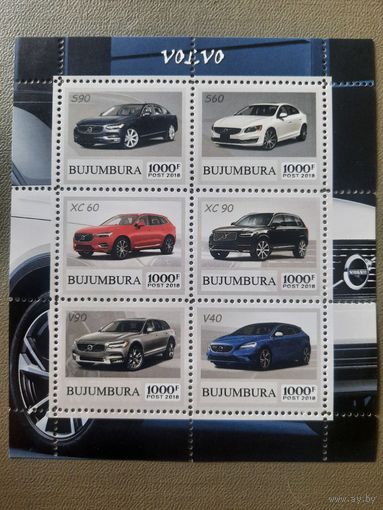 Бурунди 2018. Буджумбура. Автомобили Volvo