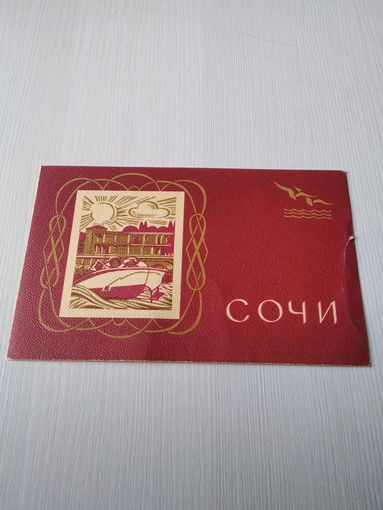 Сочи. Открытка. /ЮК