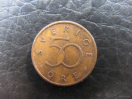 Швеция. 50 эре. 2002. С 20 копеек. Распродажа коллекции. Смотрите другие лоты.