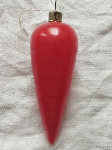 Ёлочная игрушка морковка