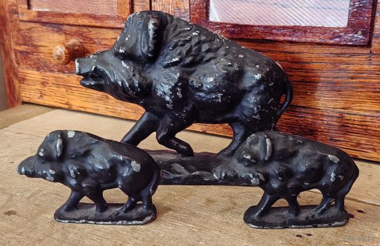 Стадо кабанов