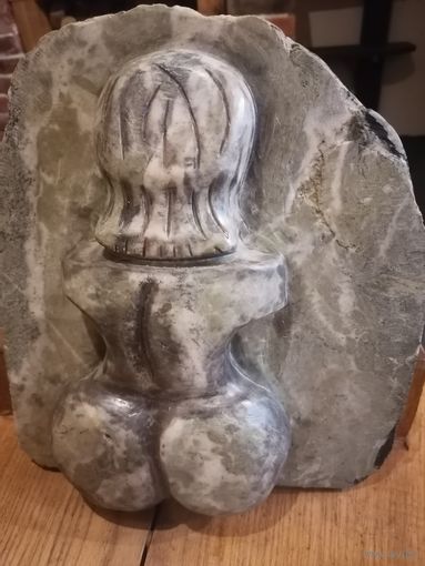 Бесподобный барельеф Сирена. С рубля.