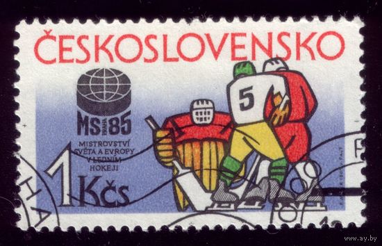 1 марка 1985 год Чехословакия 2810