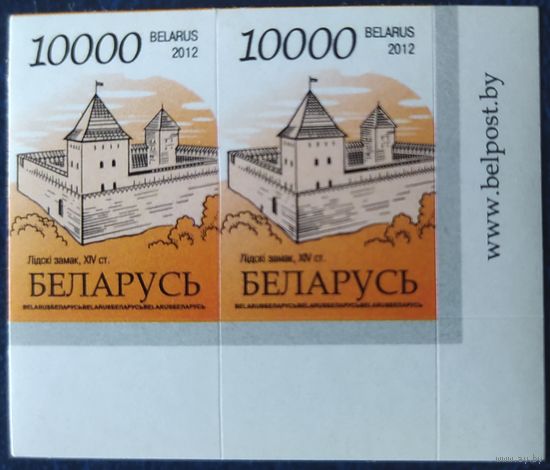 Беларусь 2012 14 стандарт Пара (10000) , глянцевая (1 выпуск) .