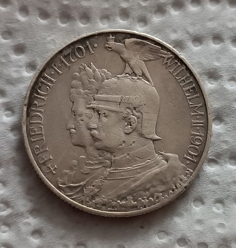 Пруссия 2 марки 1901