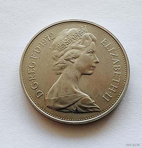 Великобритания 10 новых пенсов, 1972