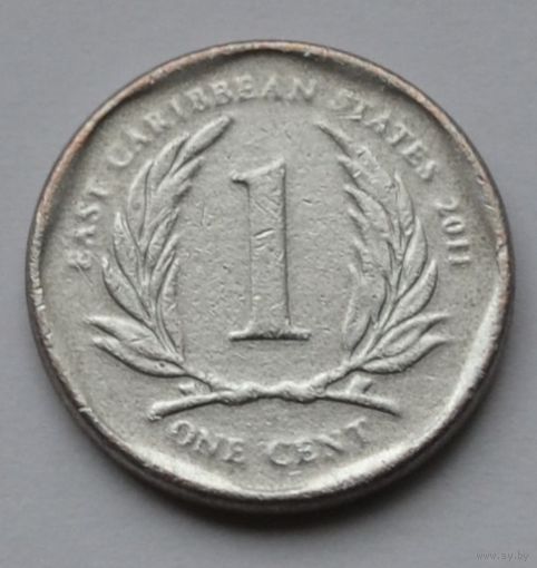 Восточные Карибы, 1 цент 2011 г.