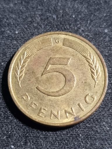 Германия 5 пфеннигов 1991 G