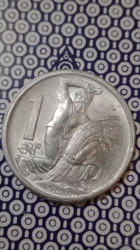 Чехословакия 1 крона 1950