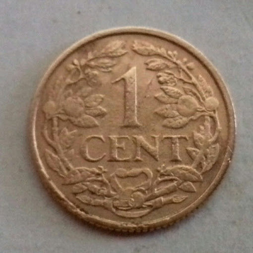 1 цент, Суринам 1959 г.