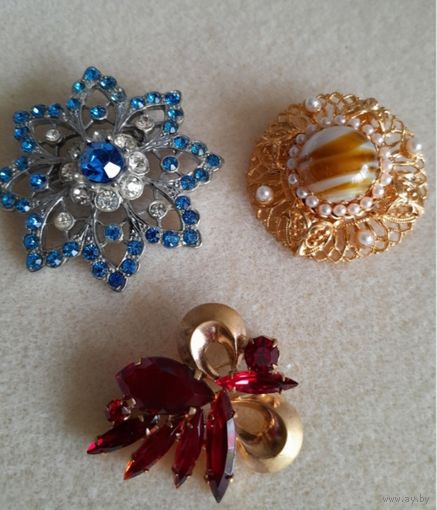 Винтажные броши