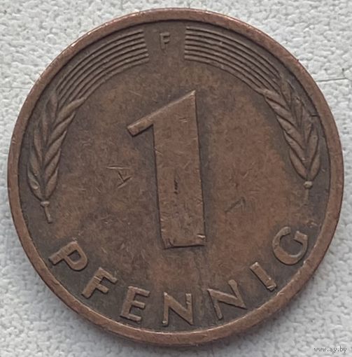 Германия 1 пфенниг 1991 г. F