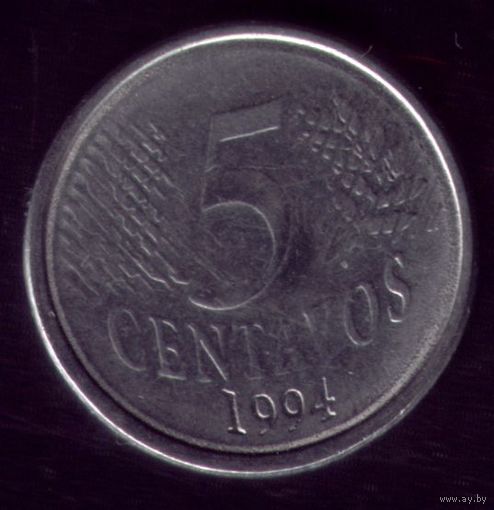5 сентаво 1994 год Бразилия