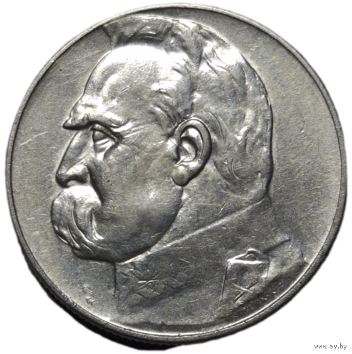 5 злотых 1935 Пислудский