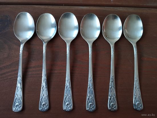 Ложки столовые Эчмиралдзин, мельхиор. СССР