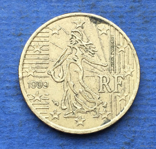 Франция 50 евроцентов 1999