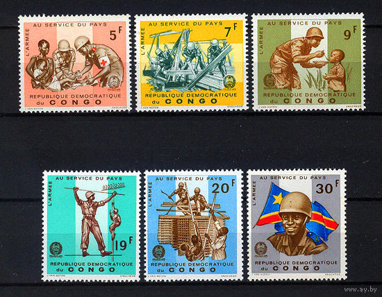 1965 ДР Конго. Армия