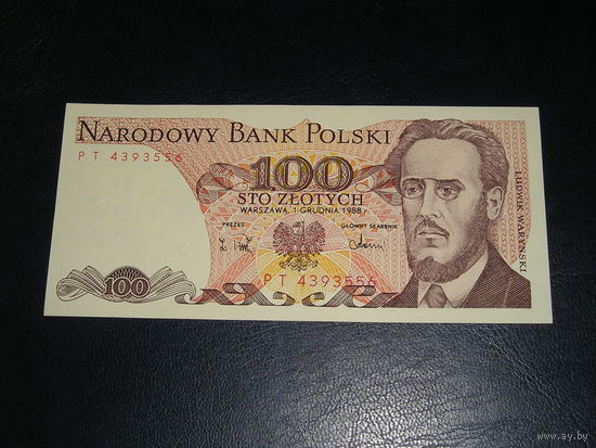 Польша, 100 Злотых 1988