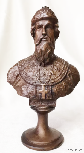 Бюст Михаил Федорович Бронза