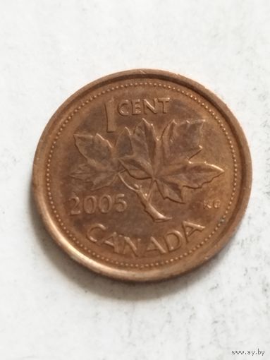 Канада 1 цент 2005