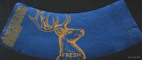 Пивная этикетка - горловина ПЭТ