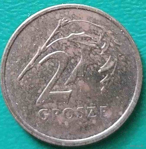 Польша 2 гроша 2001