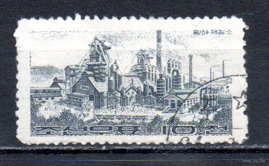 Металлургическая промышленность КНДР 1964 год серия из 1 марки