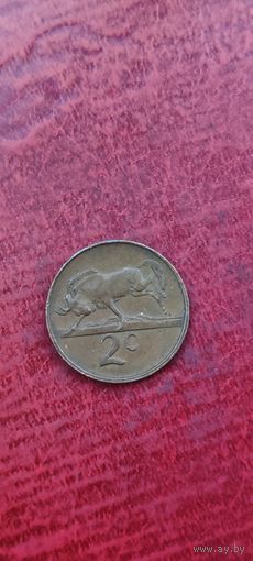 Африка 2 цент 1986